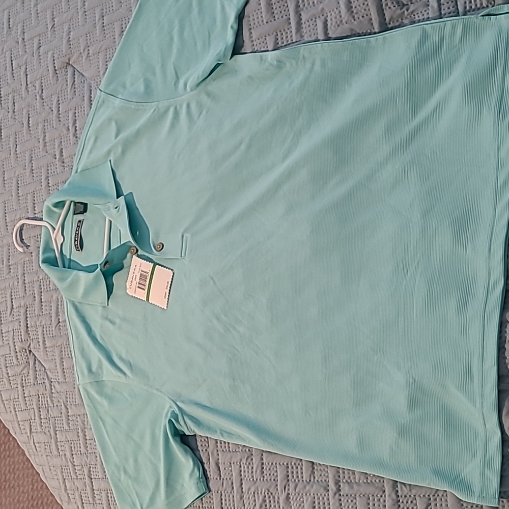SIZE L Mens Cubavera Polo Shirt